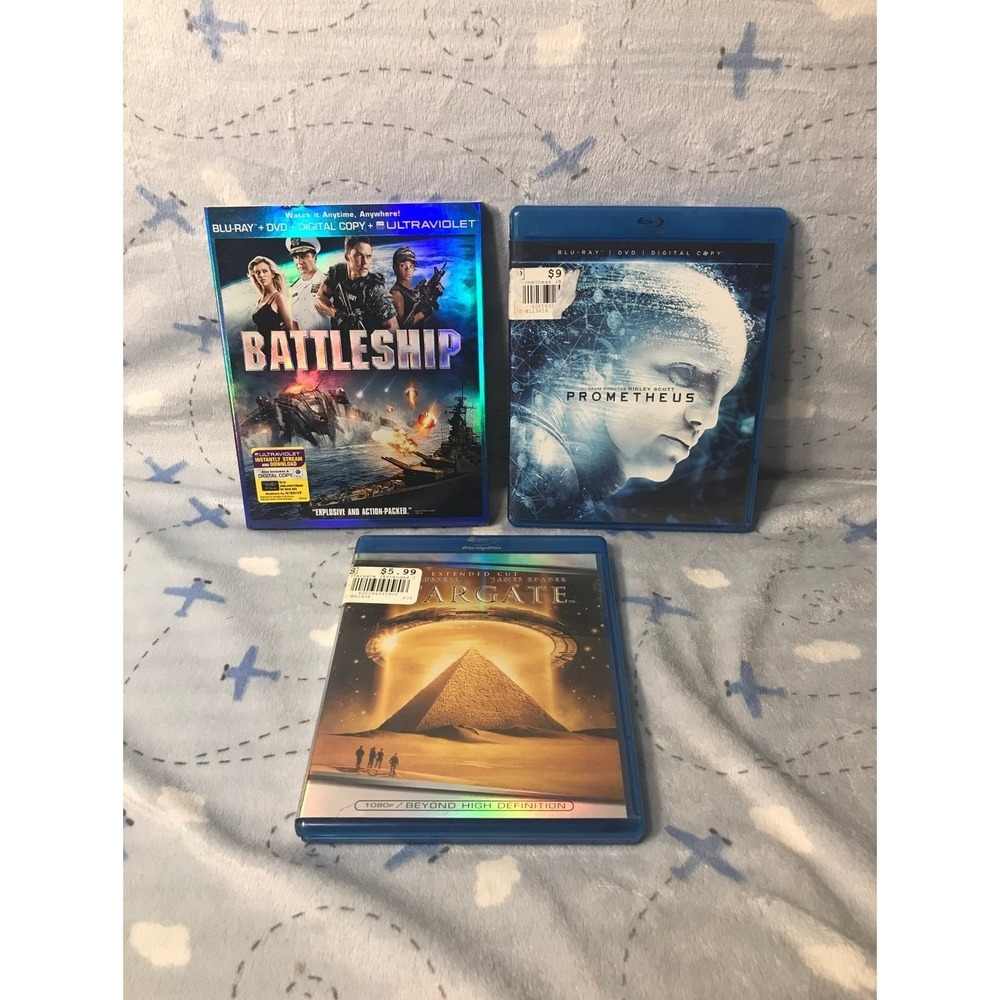 Bluray‎ lot battleship prometheus stargat